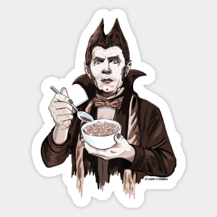 Bela Lugosi as Count Chocula Sticker